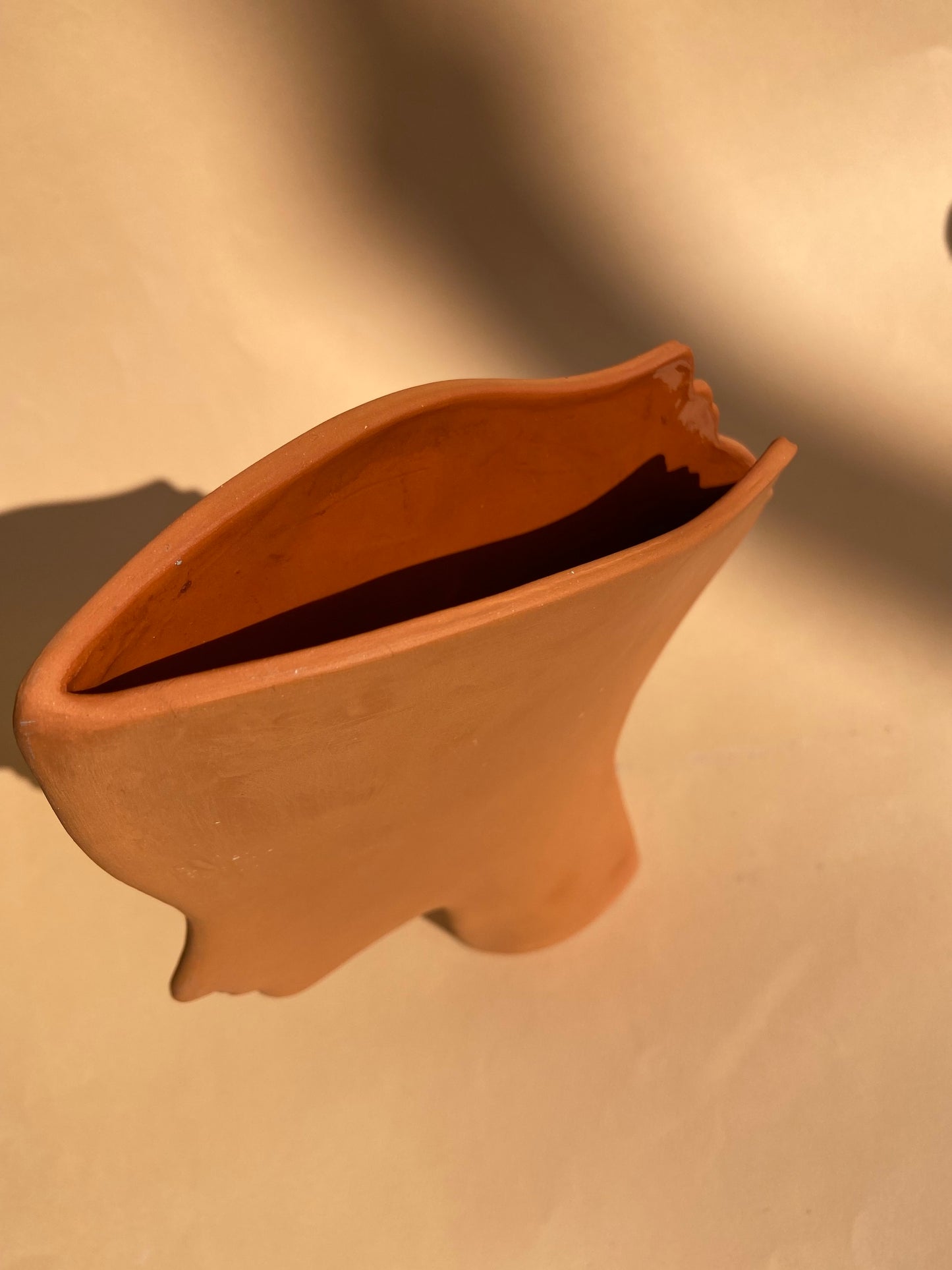 Vase Sculptural brut